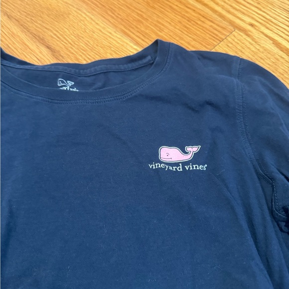 Vineyard Vines Girls Long-sleeve Tee, navy - Picture 3 of 5